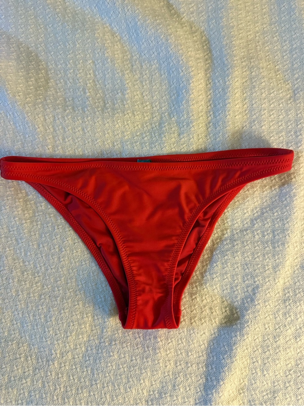 aerie Red Low-Rise Bikini Bottom
